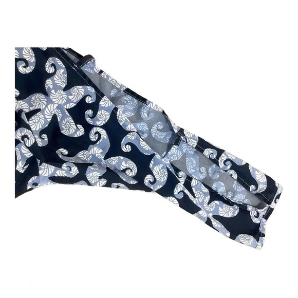 Icantoo Blue Starfish Long Sleeve Top - L - Picture 5 of 5